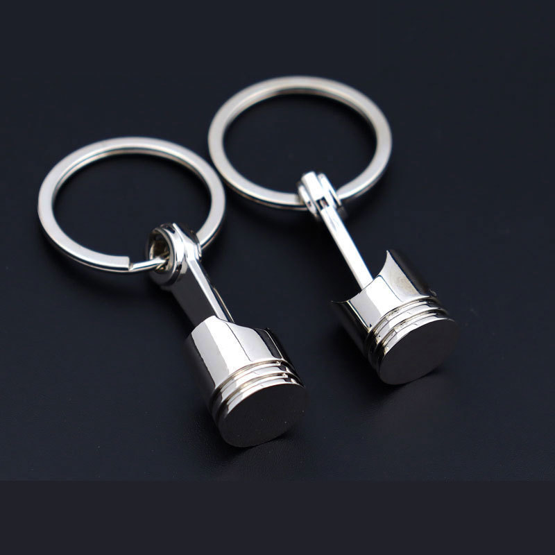 Creative Car Modification Engine Piston Keychain Metal Keychain Development Activities Gift Keychain Pendant Creative Car Modification Engine Piston Keychain Metal Keychain Development Activities Gift Keychain Pendant