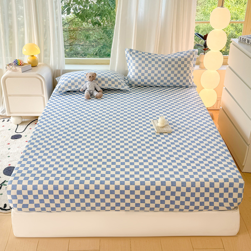 Funda de cama fija Colcha Simmons Cubierta protectora Cubierta de polvo Colchón Cubierta de cama individual Doble individual Sábana de cama antideslizante transfronteriza