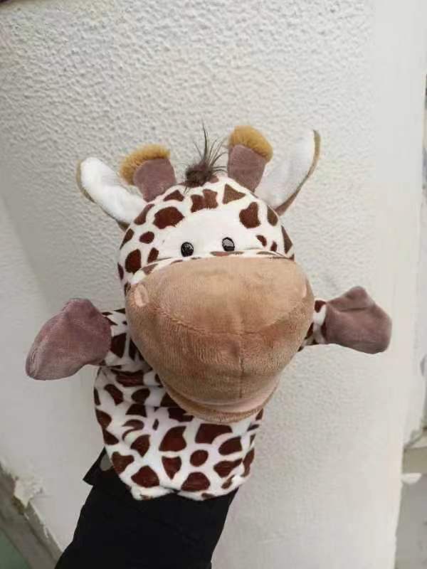 Fabricante animal Lobo conejo mono cocodrilo boca abierta padre-hijo interactivo dedo jugando marioneta jardín de infantes narración de historias