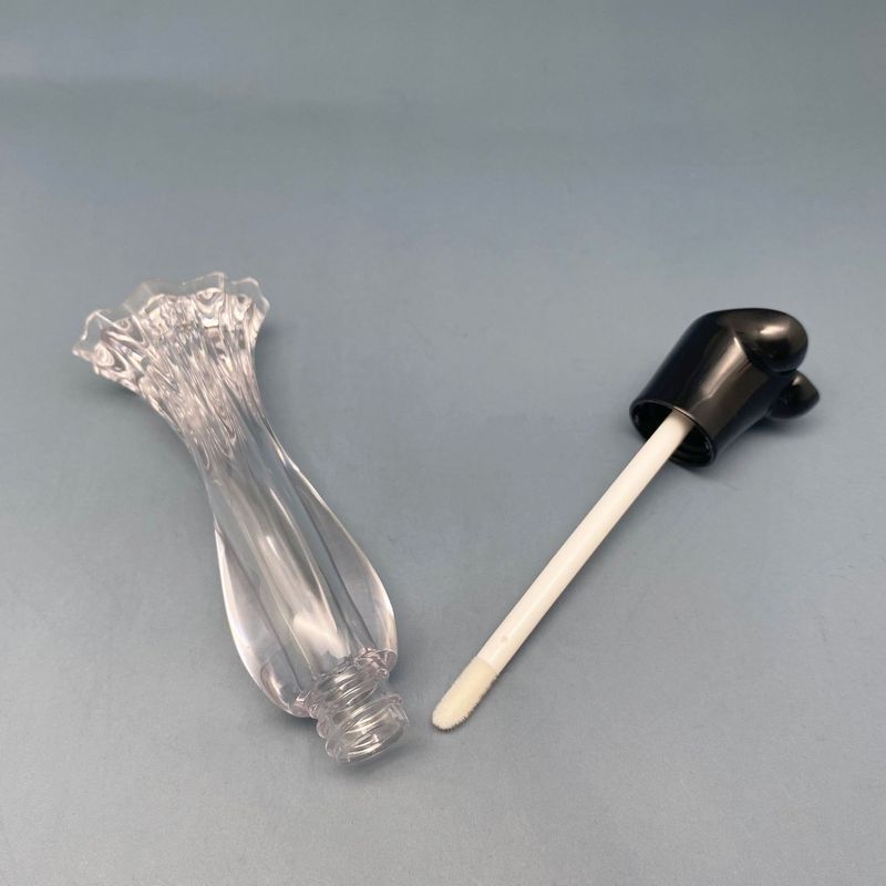 森栄マーメイドスカート唇釉薬管空管薔薇金蓋グラデーション粉瓶唇色管口紅管唇色瓶|undefined