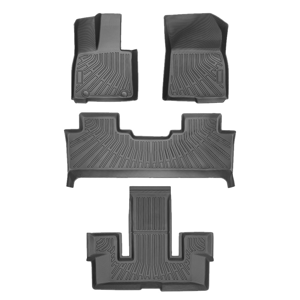 Para Fórmula Leopard 8 Hybrid 2025 TPE Foot Pad 3D All-Weather Mat