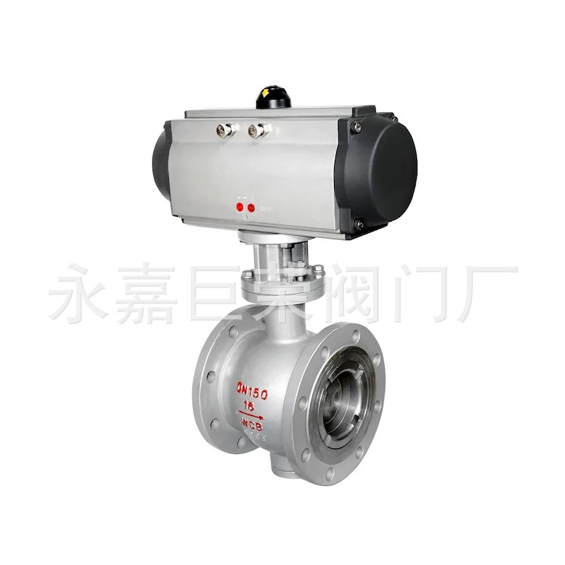 Q647F-16P手动涡轮固定式气动 不锈钢软密封球阀 耐磨高压高温