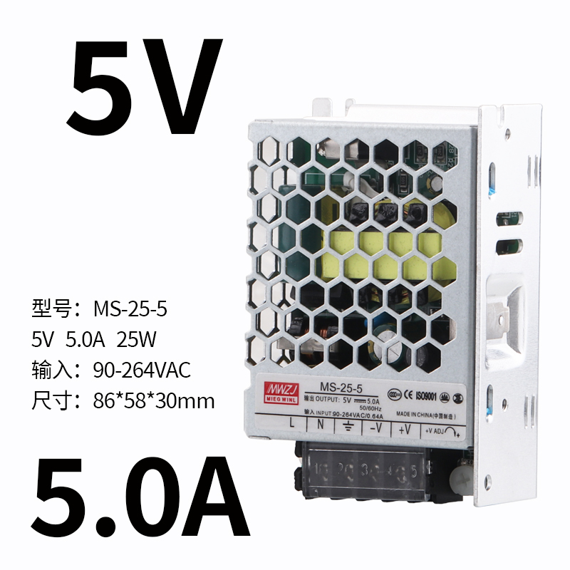 Ultradelgada LRS - 350 / 200 / 150 / 100 - 24Vled fuente de alimentación de conmutación de corriente continua 220V 12V transformador image 6