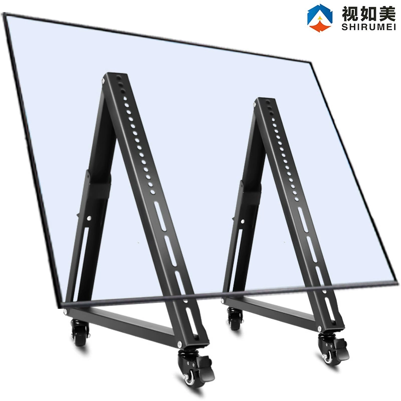 Короткая Подставка под ТВ напольная подставка Мобильная подставка универсальная 32-65 дюймов сценическая трибура штатив ТВ стойка