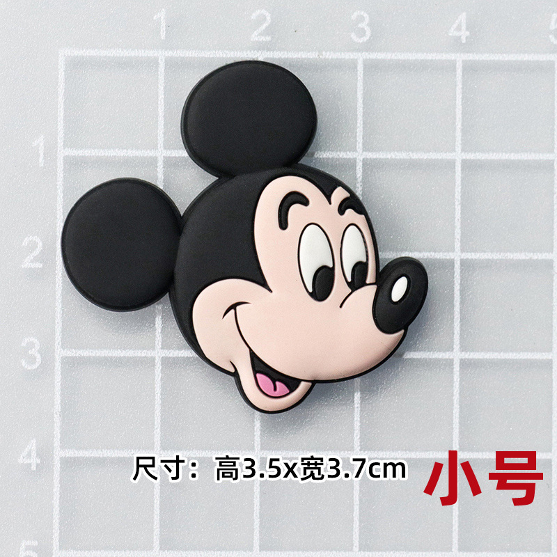 大小ミッキーミニーミッキーマウス DIY 漫画装飾アクセサリー携帯電話ケースパッチ下駄スリッパバックルステッカー|undefined