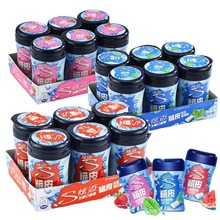 炫迈无糖口香糖40粒*6瓶装脆皮西瓜薄荷味清新口气网红零食批发