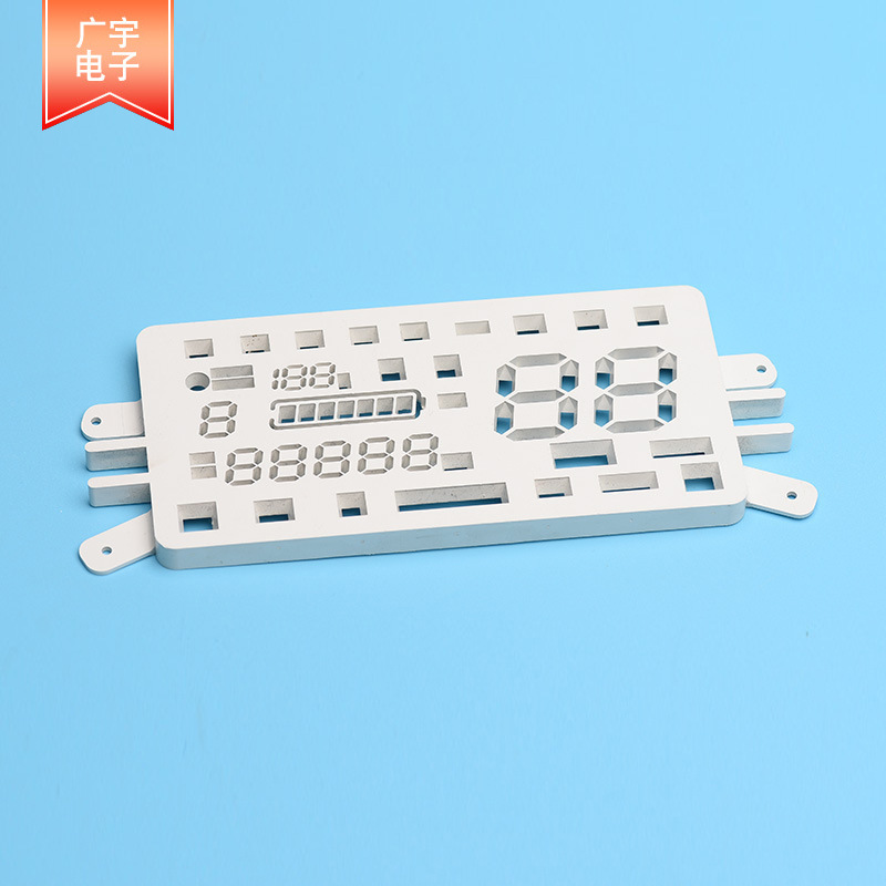 led数码管显示屏外壳 蓄电池电量电动车仪表 数码管套件厂家供应