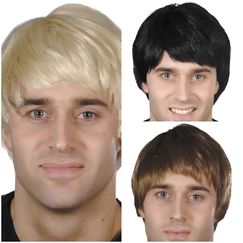 Yiwu Wig New Men's Hair European and American Men's Short Straight Hair Black Brown Blonde Short Hair Cheap Buckle Net Wig Headgear Yiwu Wig New Men's Hair European and American Men's Short Straight Hair Black Brown Blonde Short Hair Cheap Buckle Net Wig Headgear