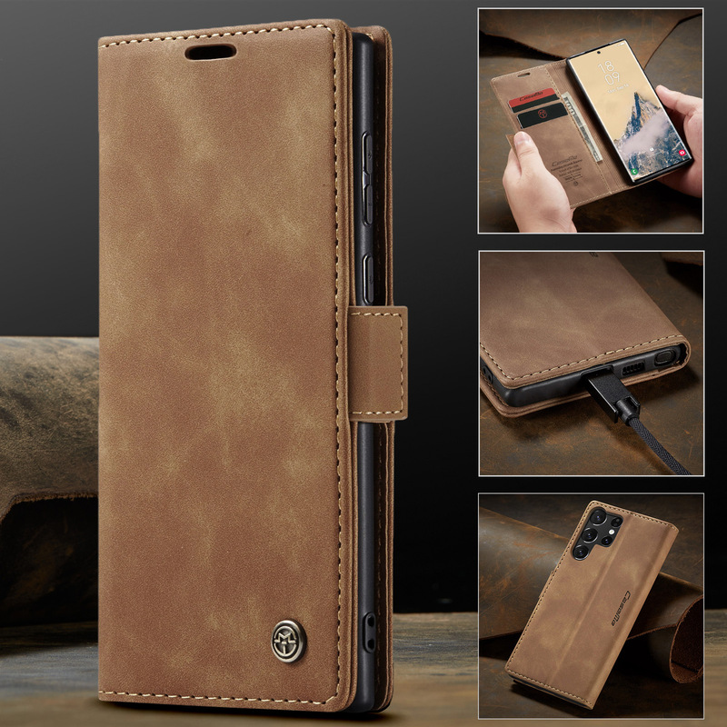 Suitable for Samsung S26Ultra Mobile Phone Case Galaxys25+ Full Edge Anti-Fall 24 Protective Cover Magnetic Invisible Bracket