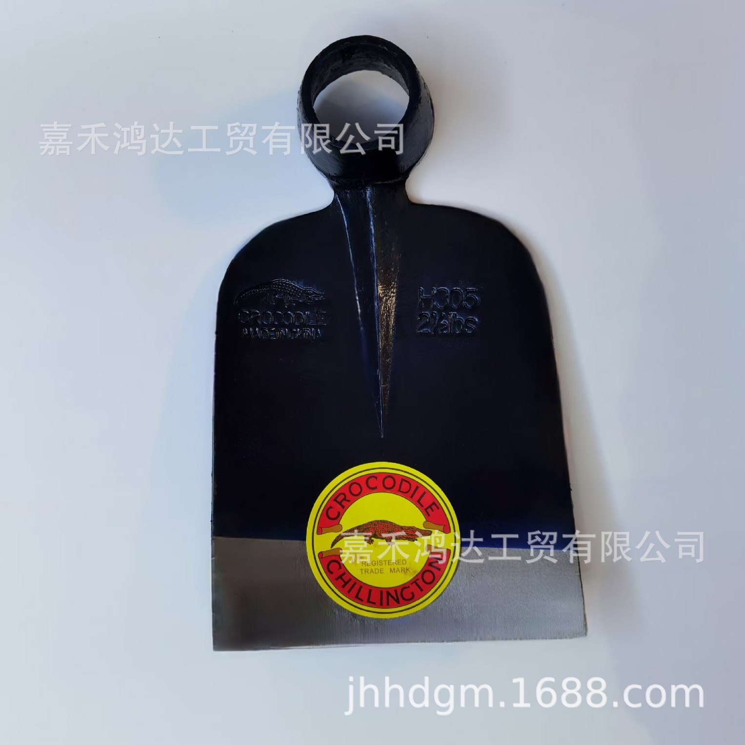 H305 2.5LB鳄鱼圆标优质轨道杠锻造锄头 出口非洲 高品质园艺工具