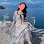 印花跨境海边法式茶歇