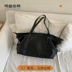 新款高级感斜挎包包复古美拉德托特包女大容量通勤百搭腋下单肩包