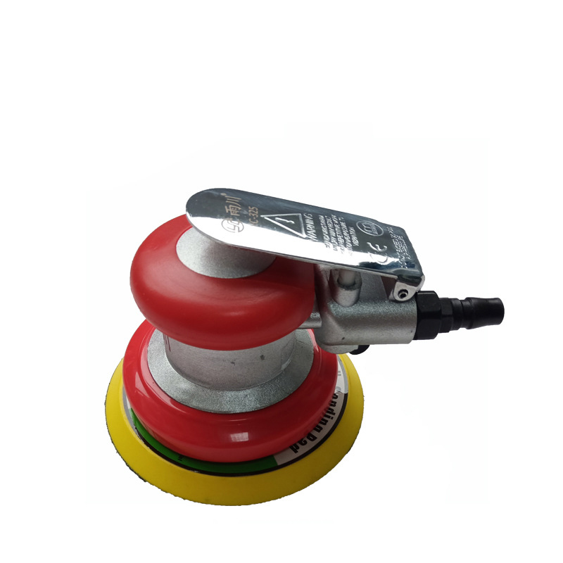 雨川牌YC-325气动圆盘砂纸机 5寸6寸气动打磨机 金属除锈抛光机