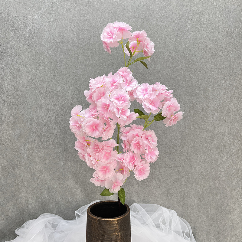 Flores de cerezo artificiales coloridas, ideales para bodas, estudios o decoración de arcos