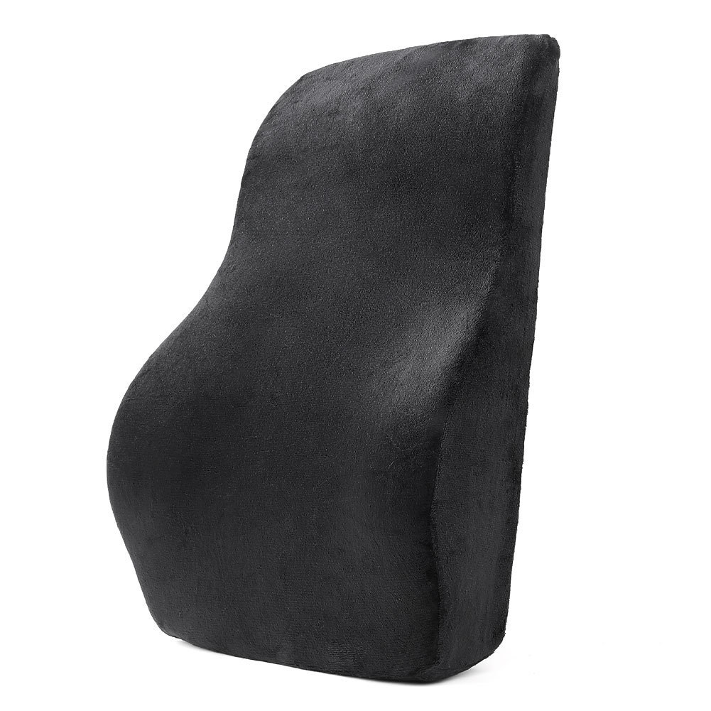 Amazon cojín de la cintura de espuma de memoria cojín de oficina silla de coche soporte de la cintura cojín trasero almohada de la cintura de rebote lento