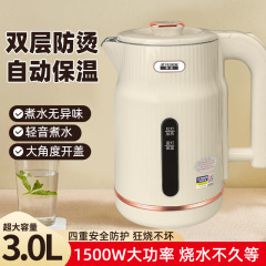 正半球電気ポット家庭用大容量恒温全自動湯沸かし器小型寮保温一体焼壺