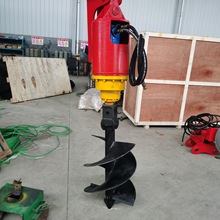 华宇供应挖机改螺旋钻 钩机旋挖钻机  高转速动力头液压螺旋头