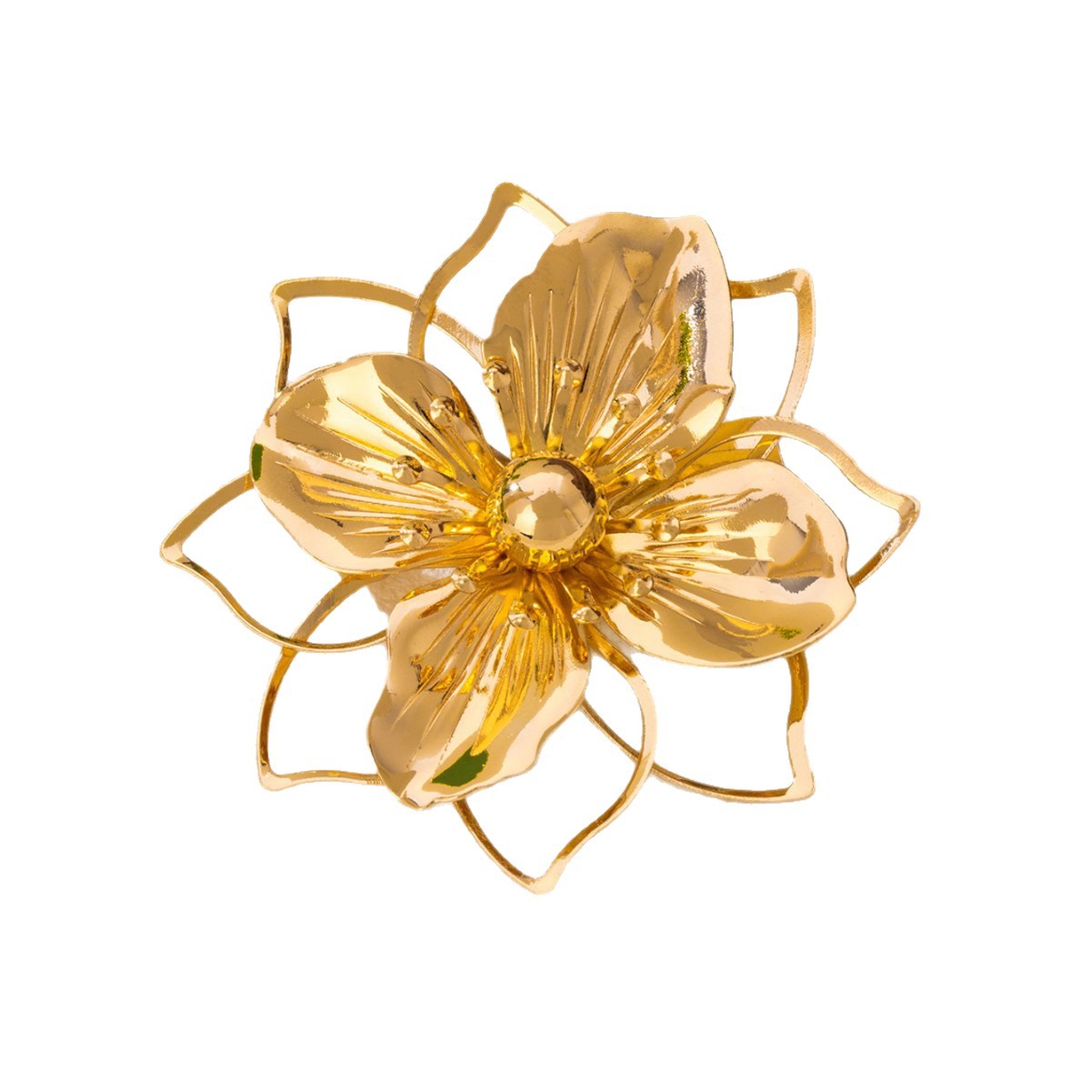 Spilla floreale vintage da donna elegante accessorio per feste_voghion.com