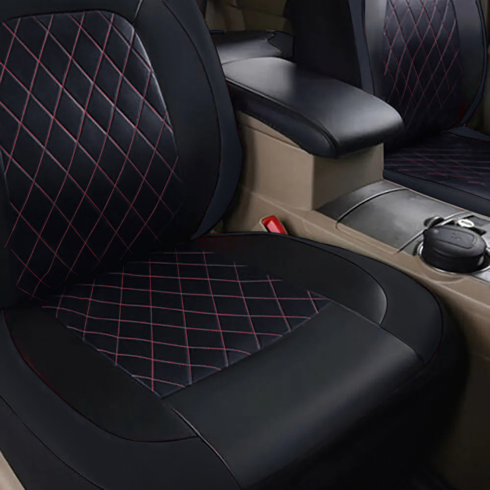 Cross-Border E-Commerce Russia Ebay Amazon Temu Mexico Quilted Car Seat Covers Universal Size
