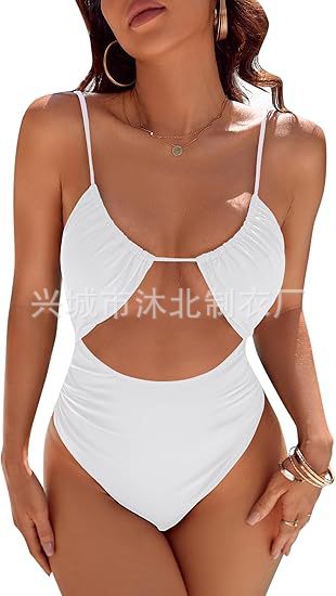Nuevo traje de baño de una pieza estilo europeo y americano para mujer, sexy y con control de abdomen, de Amazon 2026