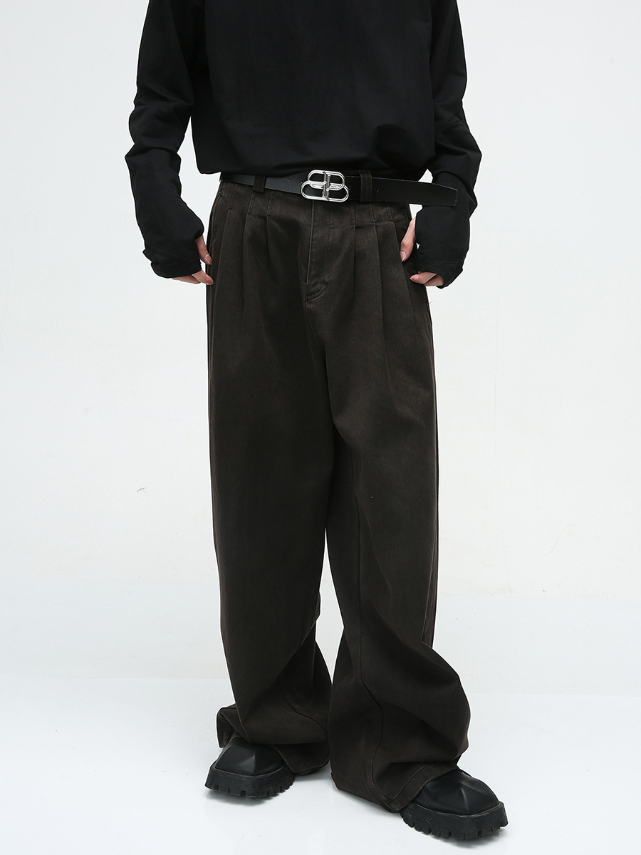 Mtlclothes ropa de Hombre | 2023 otoño nuevo estilo coreano ligero estilo maduro de alto grado traje casual suelto traje