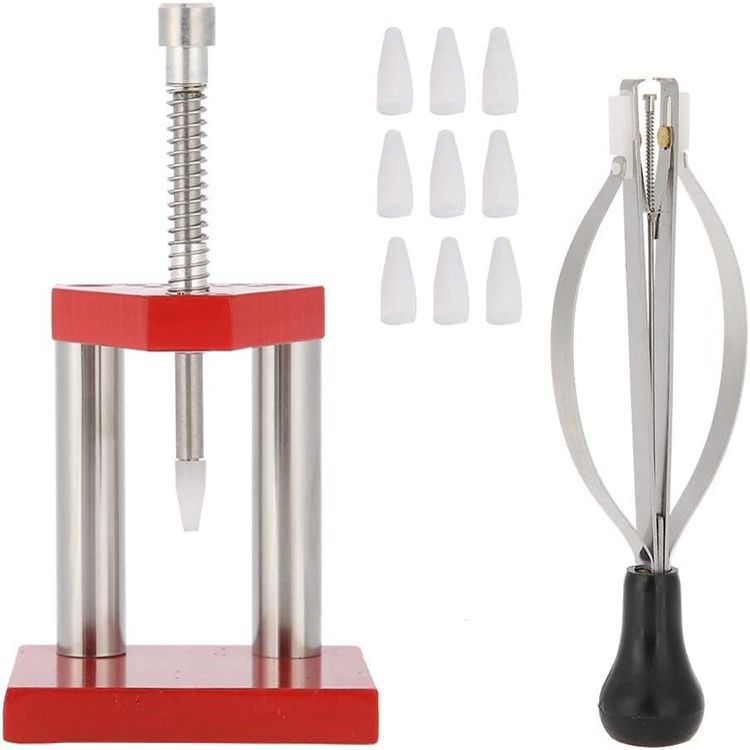 修表工具手表装针机拆装手表时分针套装工具装针机取针器机芯座