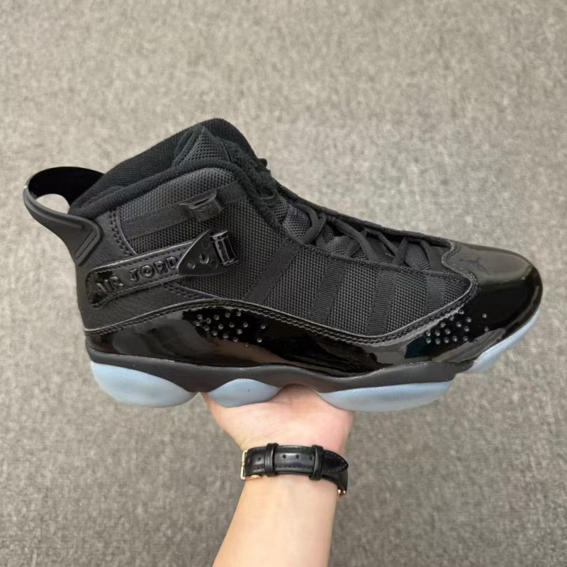 Putian Goods Air six Crown Men 's High Beauty Crown Sports absorbent Spring Professional basket shoes