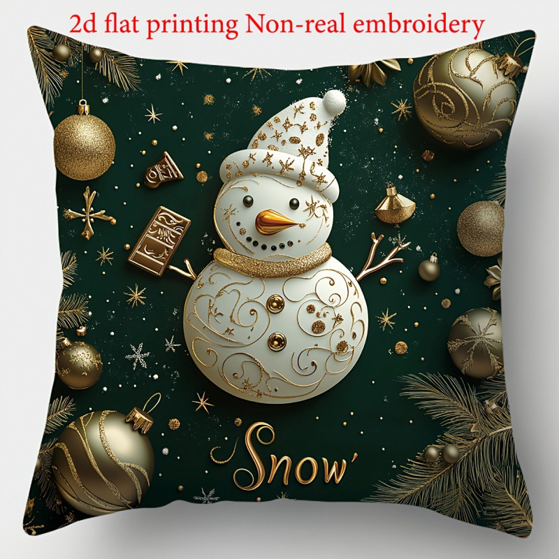 Navidad encontrada explosión abrazo funda de almohada festivales conejo alce decoración sofá atmósfera sensación de lino funda de cojín al por mayor image 9