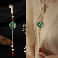 Ретро китайский стиль Cheongsam с кнопкой, подвеска с кисточкой, оригинальные китайские аксессуары династии Хань, женские декоративные изысканные изделия ручной работы