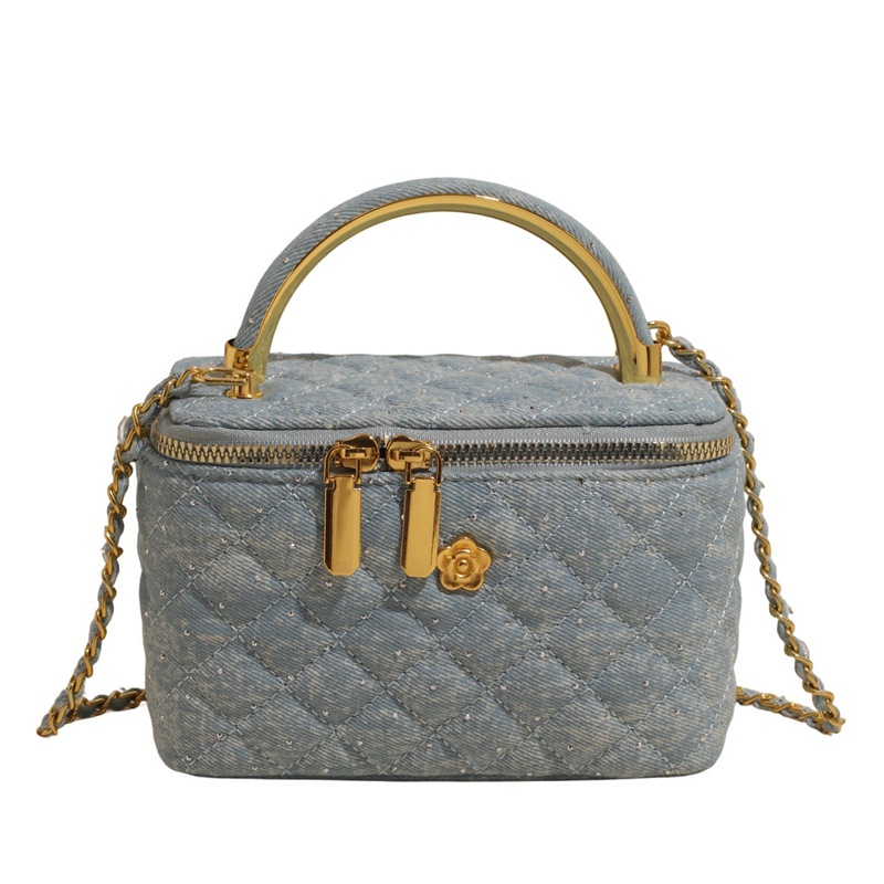 Bolso de cadena de moda de diamante para mujeres 2026 nuevo estilo pequeño bolso de viaje diario bolso de ocio simple bolso de mujer image 10