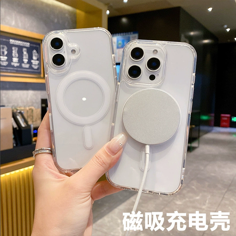 Apple совместимый чехол для телефона, камера, акриловый iPhone 17, падение защиты