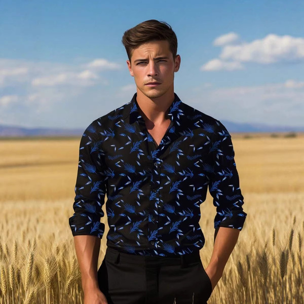 Demi-season breathable shirt