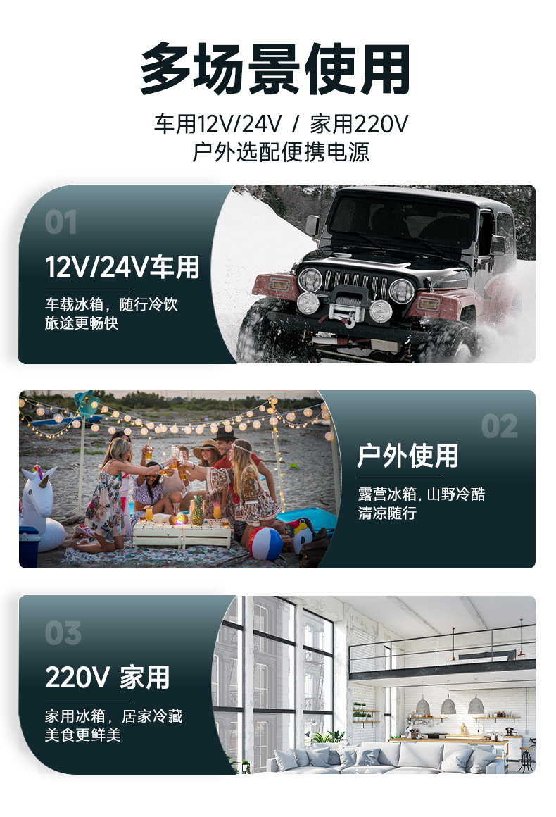 Ice Tiger Compressor Car Refrigerator Car Home Dual-use Refrigeration 12v24v Portable NLS35 Dormitory Small Refrigerator