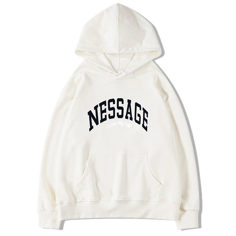 흰색 후드 [고품질]