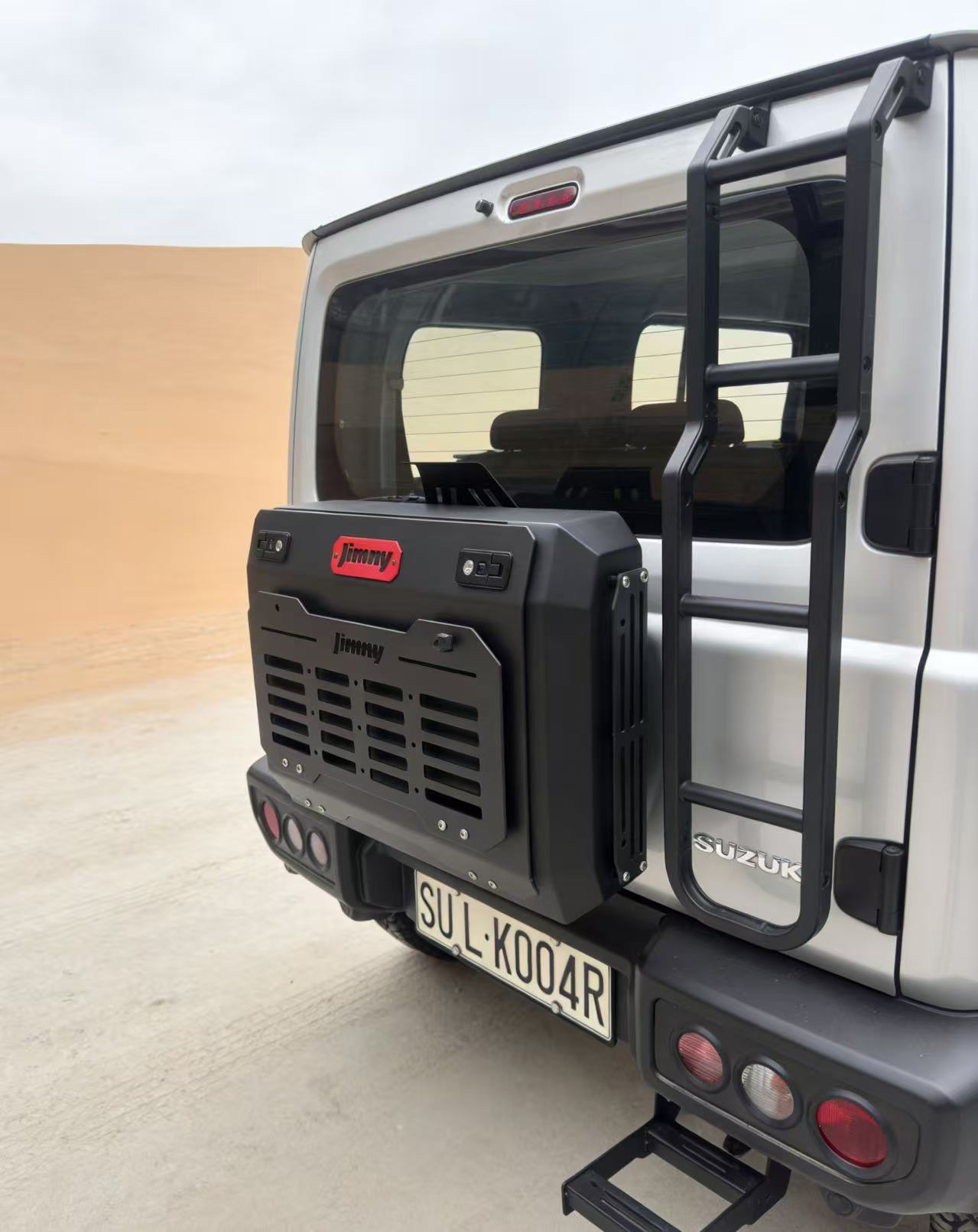 Suitable for the New Suzuki Jimny Tailgate Modification Toolbox, Made of All-Aluminum Alloy, Universal for Suzuki Jimny