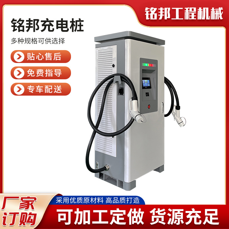 社区共享商用新能源充电桩站 电动汽车用直流一体式双枪充电桩