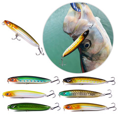 New remote casting sub-surface pencil lure 9.5cm-18g plastic hard bait fishing lure simulation fish wholesale