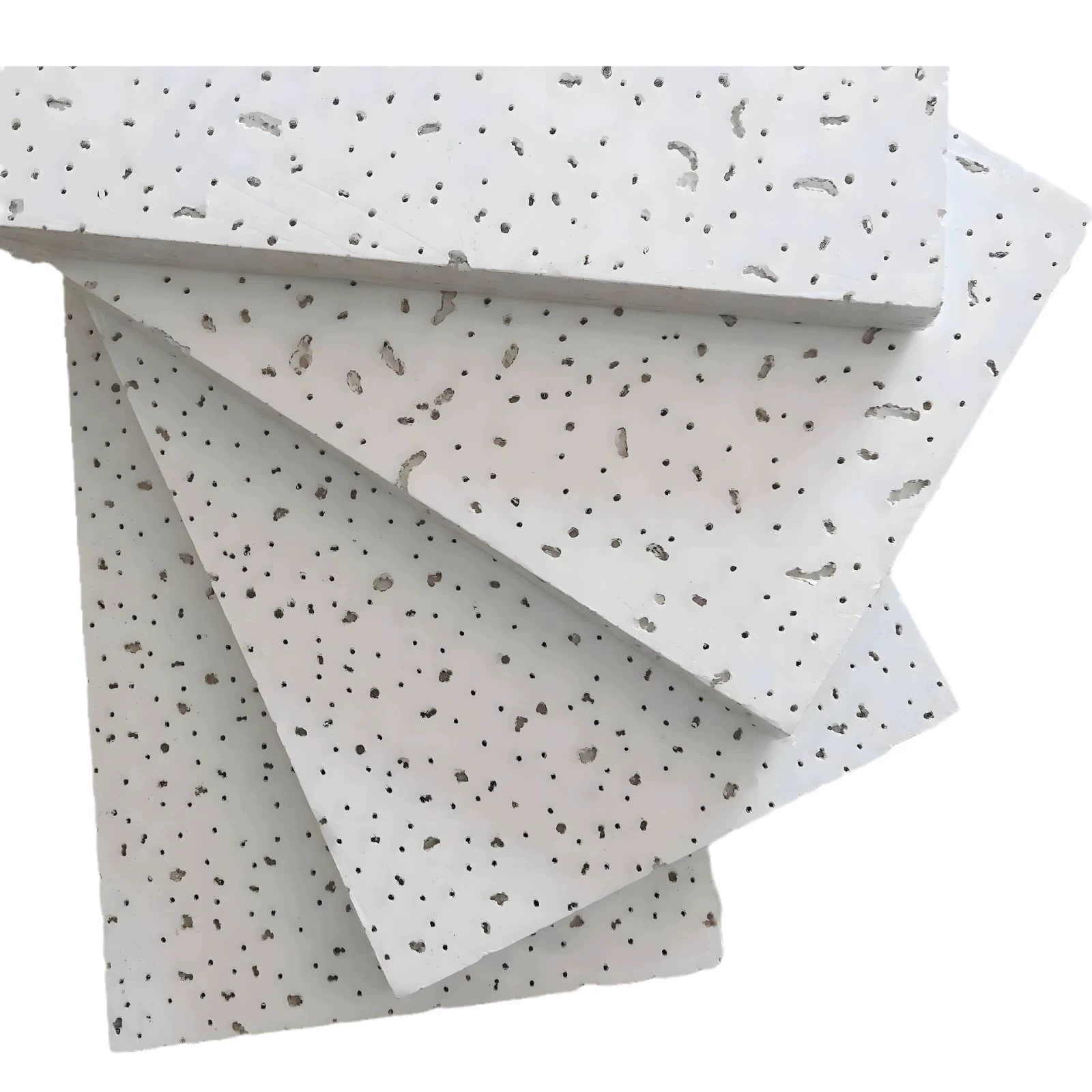 Производители влагостойких и звукопоглощающих минеральных плит YouShang поставляют декоративные звукопоглощающие панели для потолков офисов и школ.