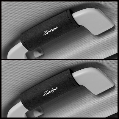 car door handle protective cover, Sürətlər qutusu və əl tormozu başlıqları - zhongtai-black-a-pair-of-suede-pull-gloves