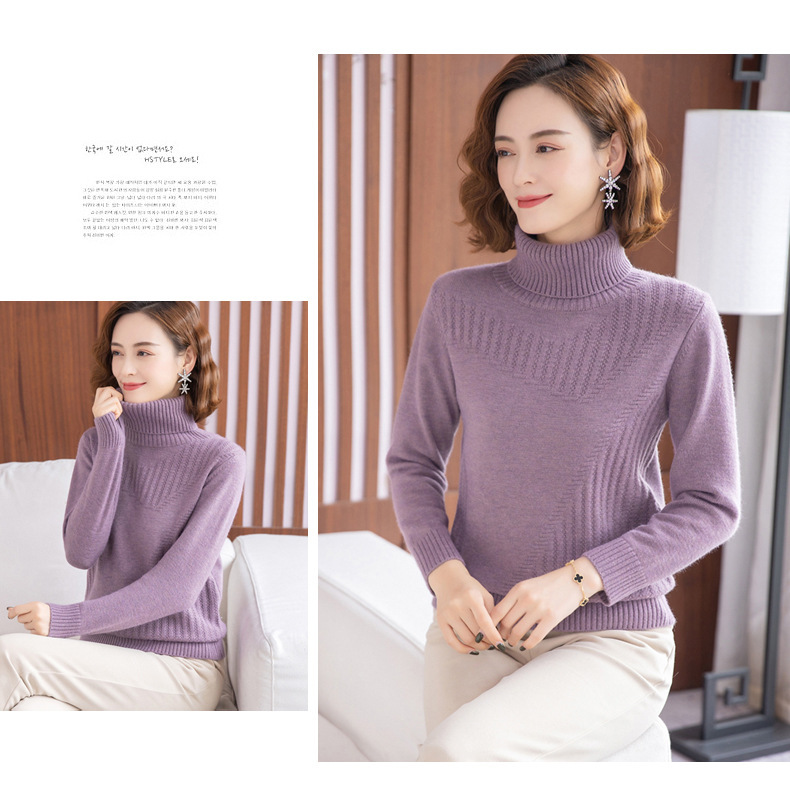 E5759 1010K ÁO LEN NỮ TAIRYA BIG SIZE NGOẠI CỠ MÙA XUÂN THU ĐÔNG PHONG CÁCH HÀN QUỐC HỌA TIẾT HOA DÀY ẤM THỜI TRANG NỮ G03 SẢN PHẨM MỚI
