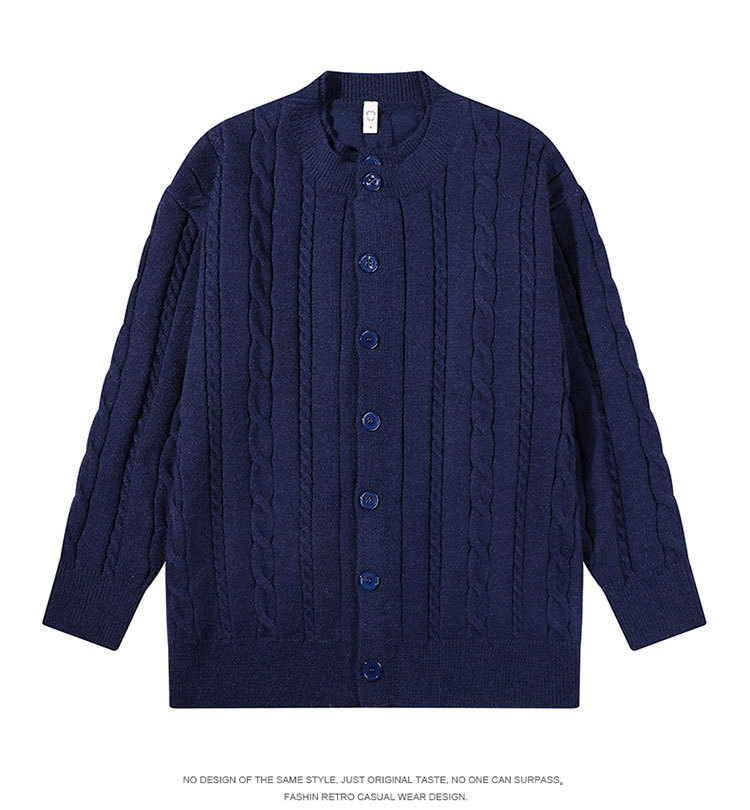 Herren Strickjacke In Zweiteiler Optik Für Herbst Und Winter_voghion.com