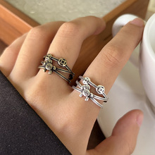 ZHIYUN ̩�y�R�����X�����_��ָ�h���Խ��^�Ʒ�羳925���y��ָŮ