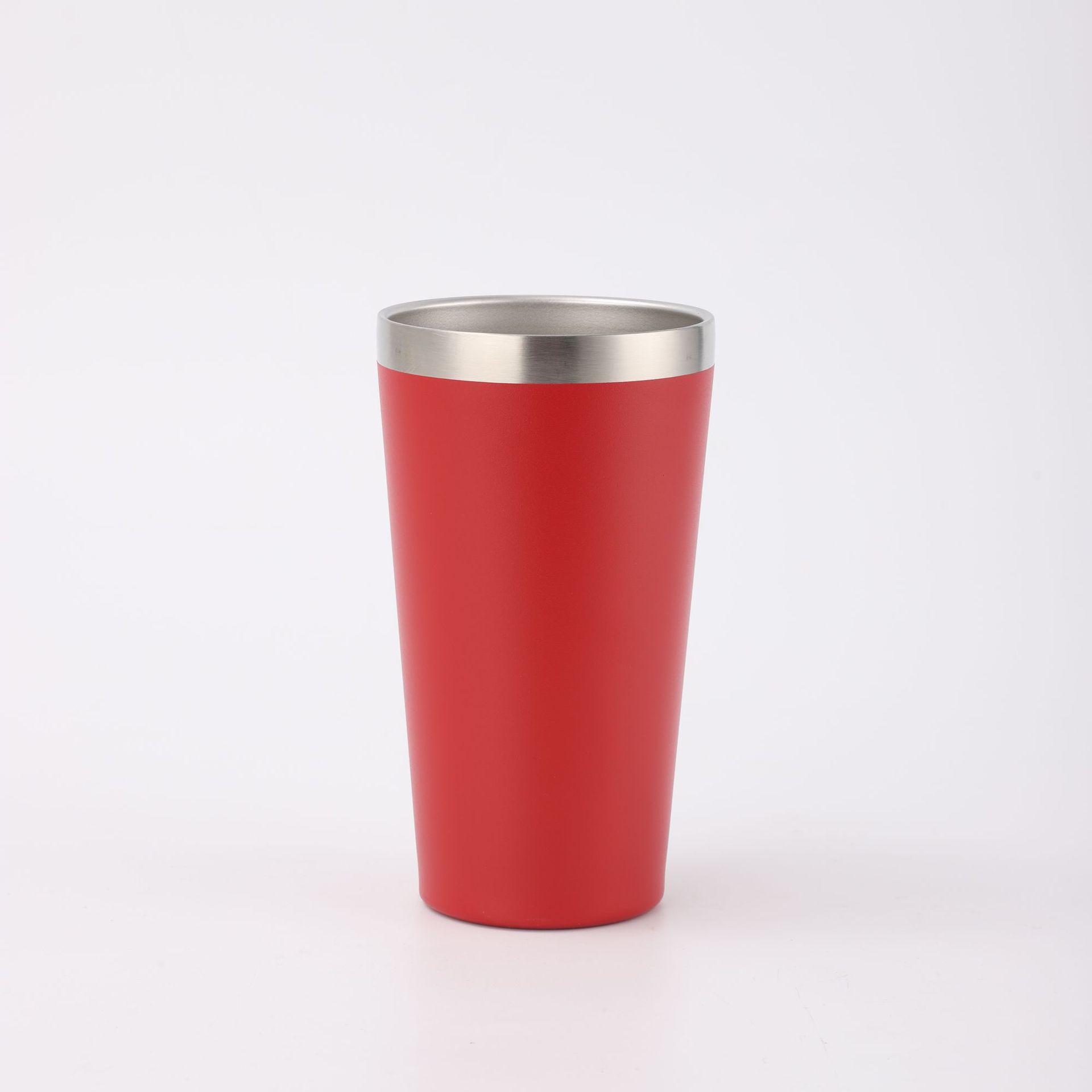 Cross-Border Doble 304 taza de vacío de acero inoxidable taza de cerveza conveniente taza de café de vacío simple taza de coche portátil