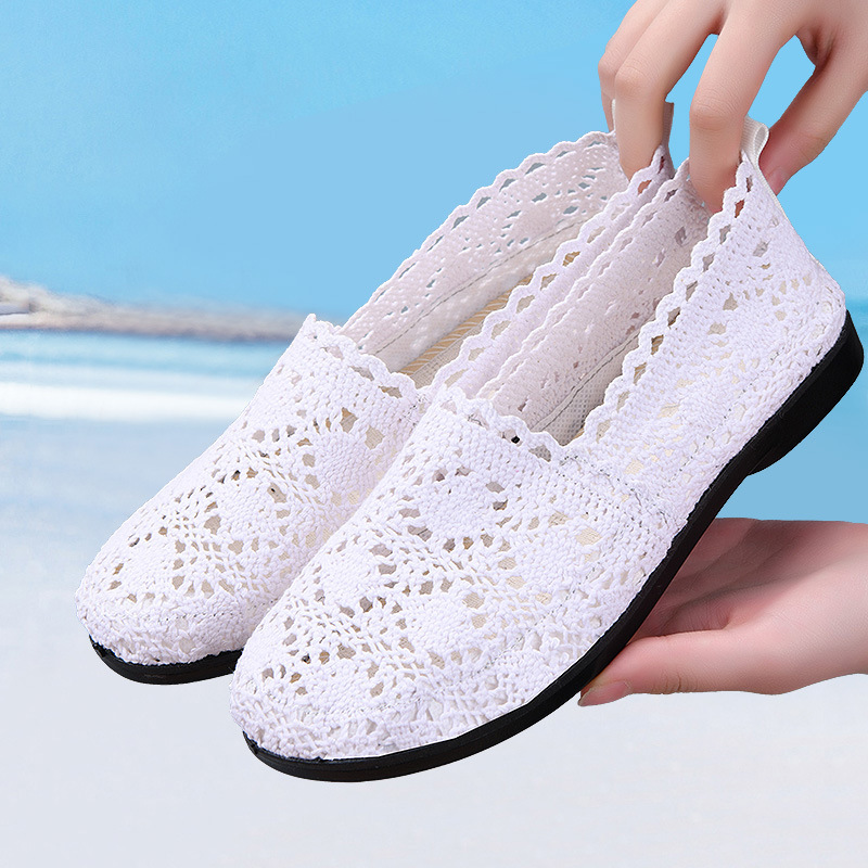 Summer non-slip Beijing cloth slippers