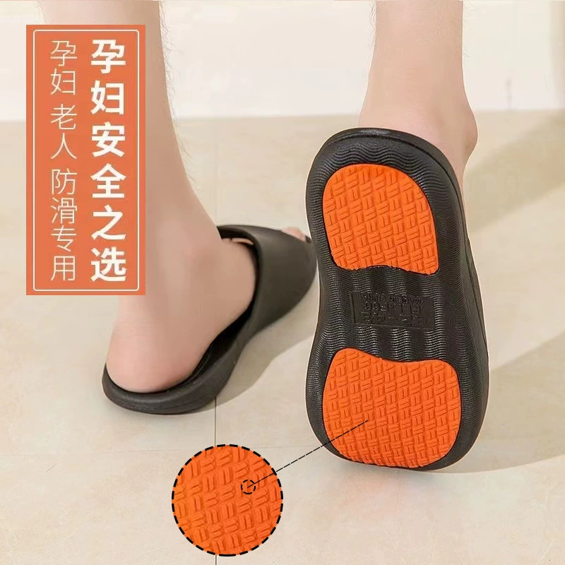 Тапочки для дома для женщин, оптом домашние ПВХ тапочки с антизапахом, на толстой подошве, летние мужские сандалии