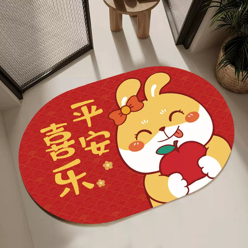 吸水耐磨地垫浴室卫生间吸水地垫厕所速干防滑垫入户进门门口垫子