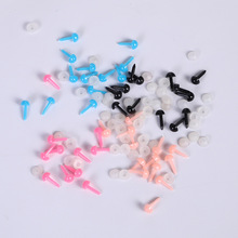 玩偶配件直插三角鼻子直插小号鼻子塑料直杆戳戳乐diy羊毛毡配件