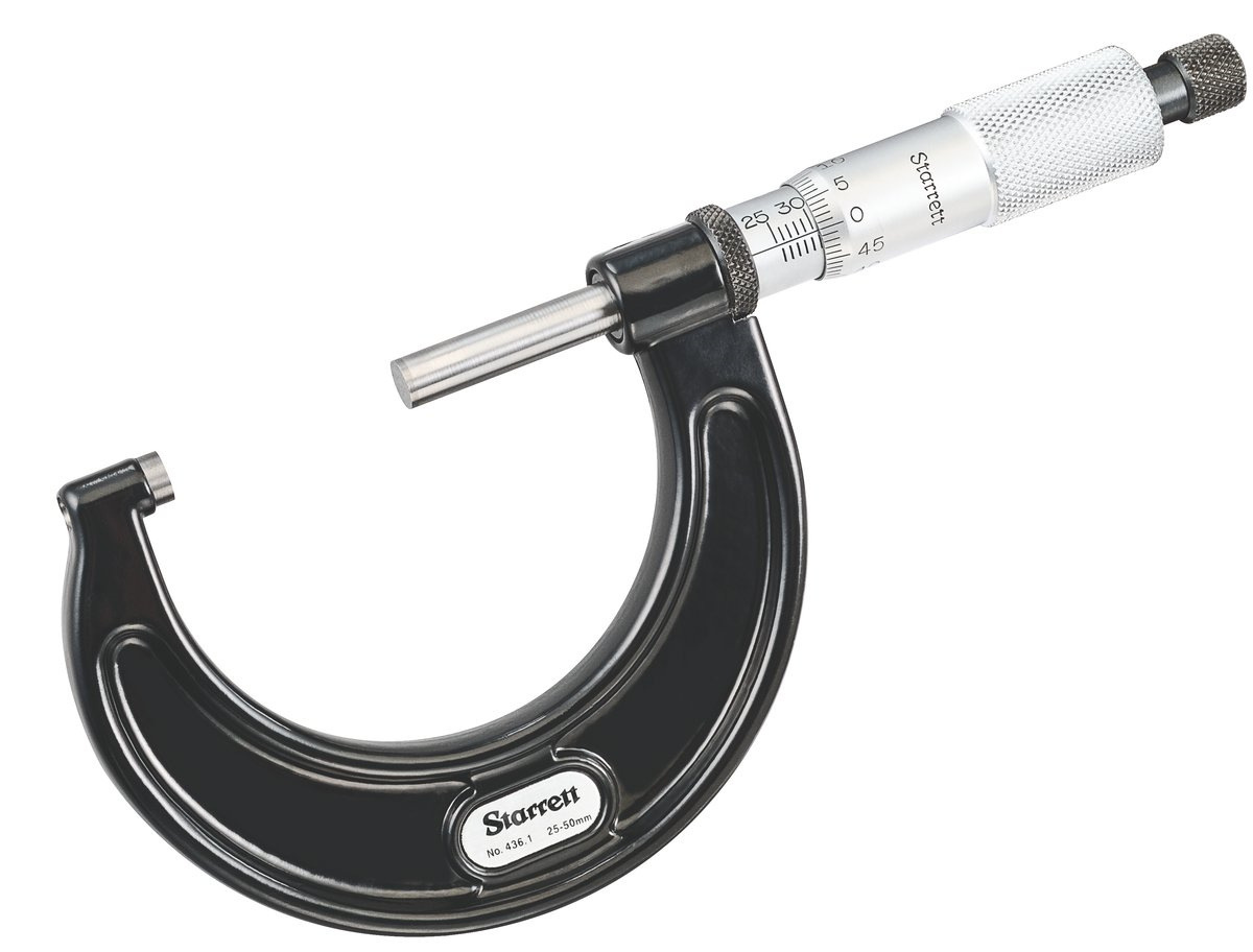 Starrett 436.1系列外径千分尺 436.1MXRL-25/436.1MXRL-50 原装
