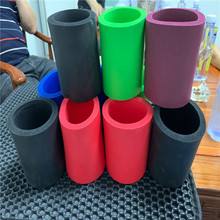 多色NBR橡塑发泡杯套EVA可乐啤酒隔冷热保温杯套可加印logo工厂