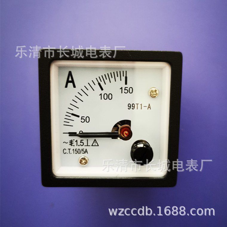 供应长城电表厂 99T1 150/5 交流电流表 48X48
